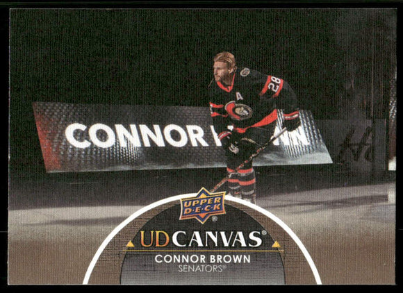 2021-22 Upper Deck Canvas #C326 Connor Brown