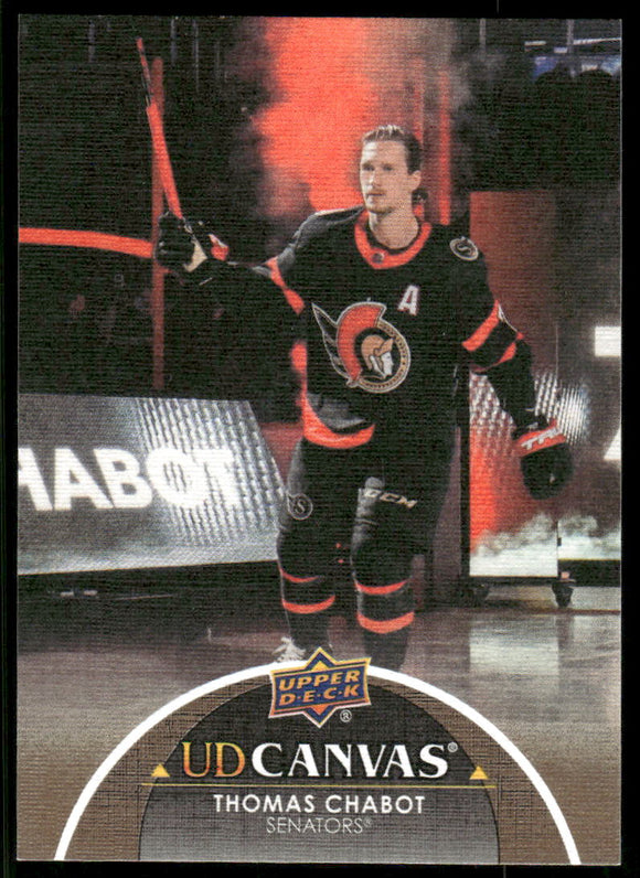 2021-22 Upper Deck Canvas #C327 Thomas Chabot
