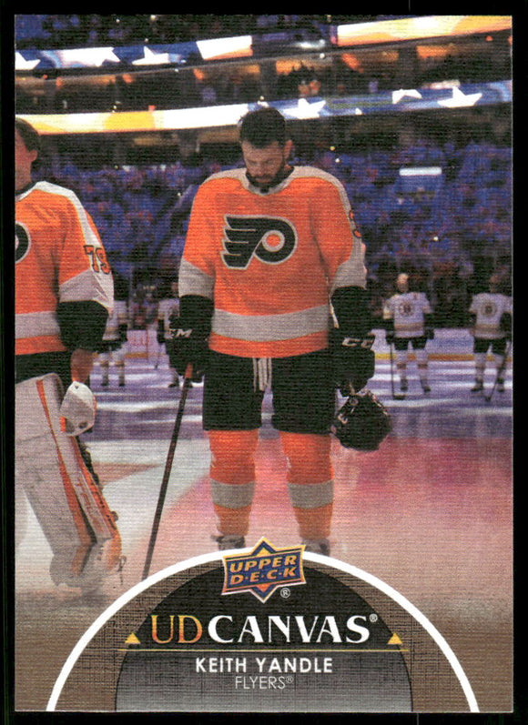 2021-22 Upper Deck Canvas #C330 Keith Yandle