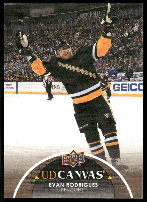 2021-22 Upper Deck Canvas #C332 Evan Rodrigues