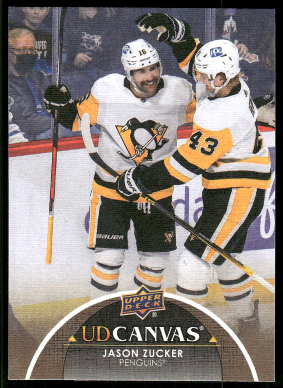 2021-22 Upper Deck Canvas #C333 Jason Zucker
