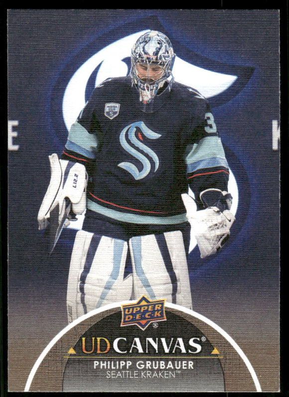 2021-22 Upper Deck Canvas #C337 Philipp Grubauer