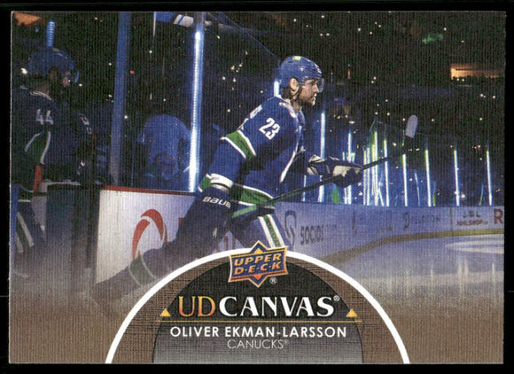 2021-22 Upper Deck Canvas #C349 Oliver Ekman-Larsson