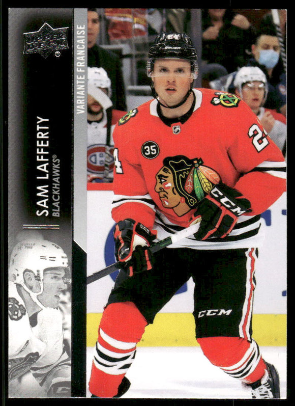 2021-22 Upper Deck French #544 Sam Lafferty