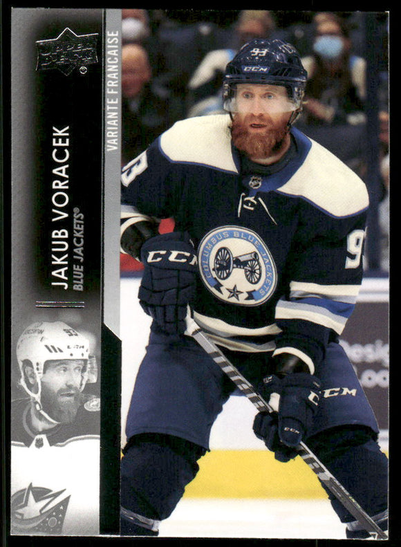 2021-22 Upper Deck French #554 Jakub Voracek