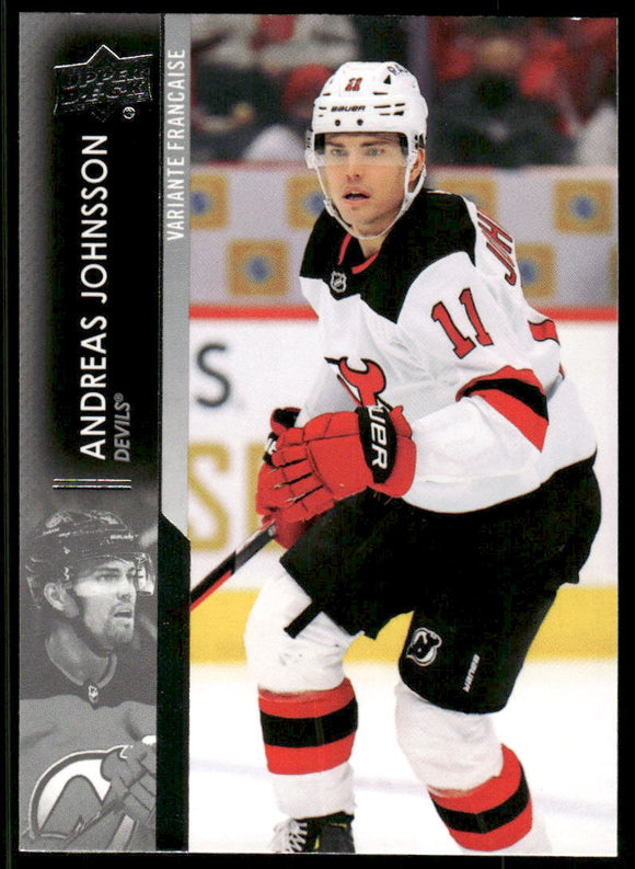 2021-22 Upper Deck French #594 Andreas Johnsson