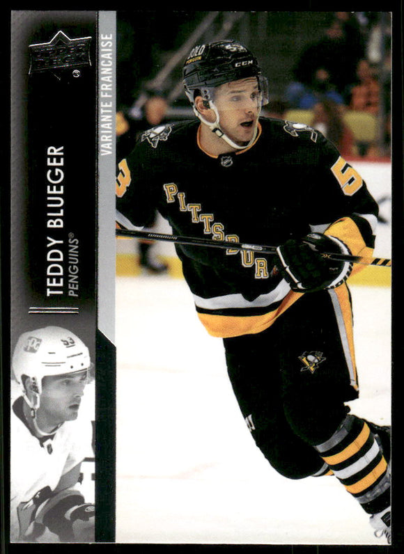 2021-22 Upper Deck French #617 Teddy Blueger