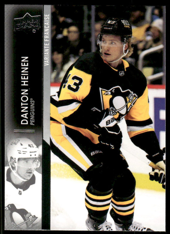 2021-22 Upper Deck French #618 Danton Heinen