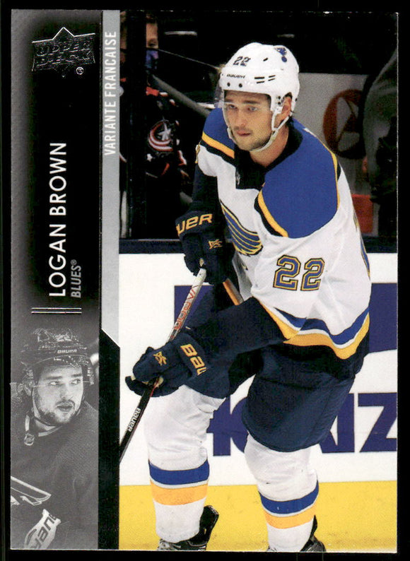 2021-22 Upper Deck French #633 Logan Brown