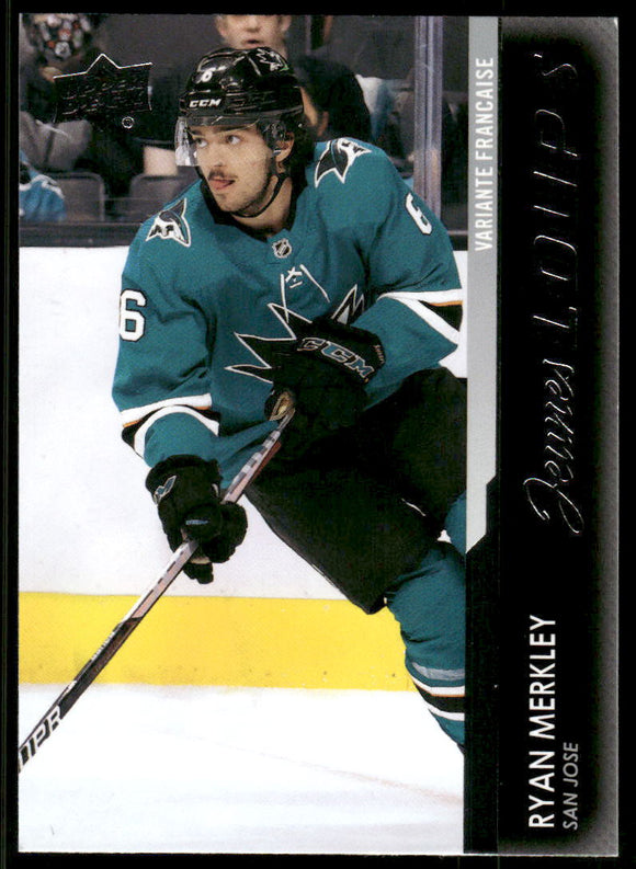 2021-22 Upper Deck French #710 Ryan Merkley YG