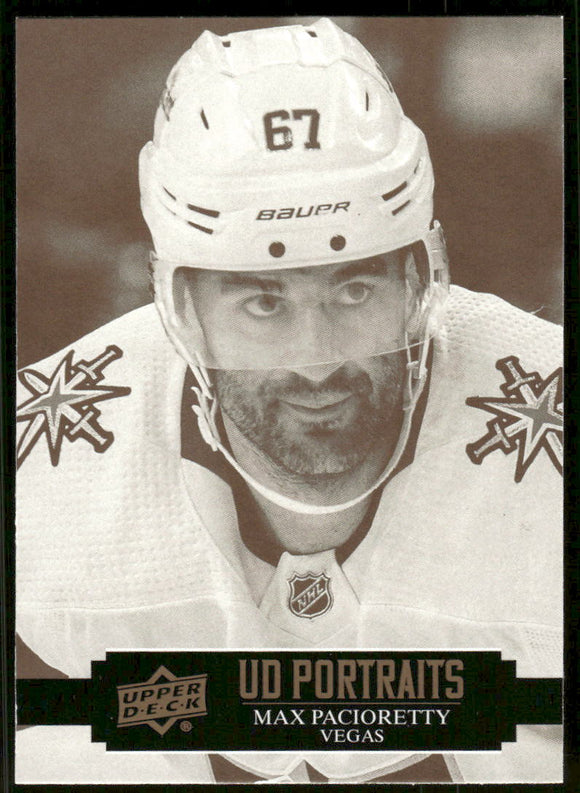 2021-22 Upper Deck Portraits #P2 Max Pacioretty