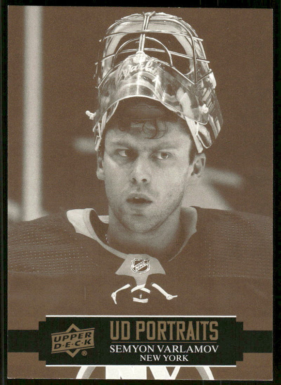 2021-22 Upper Deck Portraits #P3 Semyon Varlamov