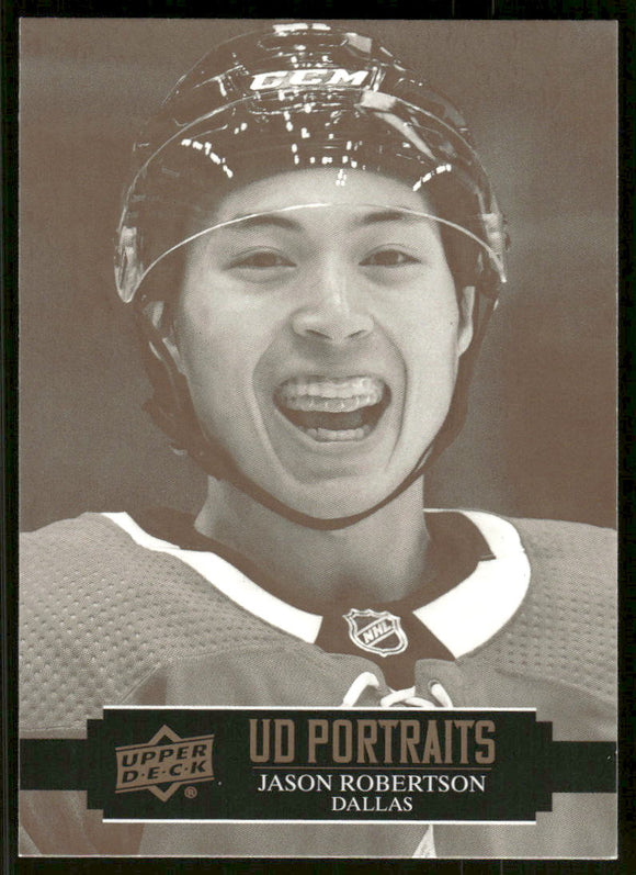 2021-22 Upper Deck Portraits #P7 Jason Robertson