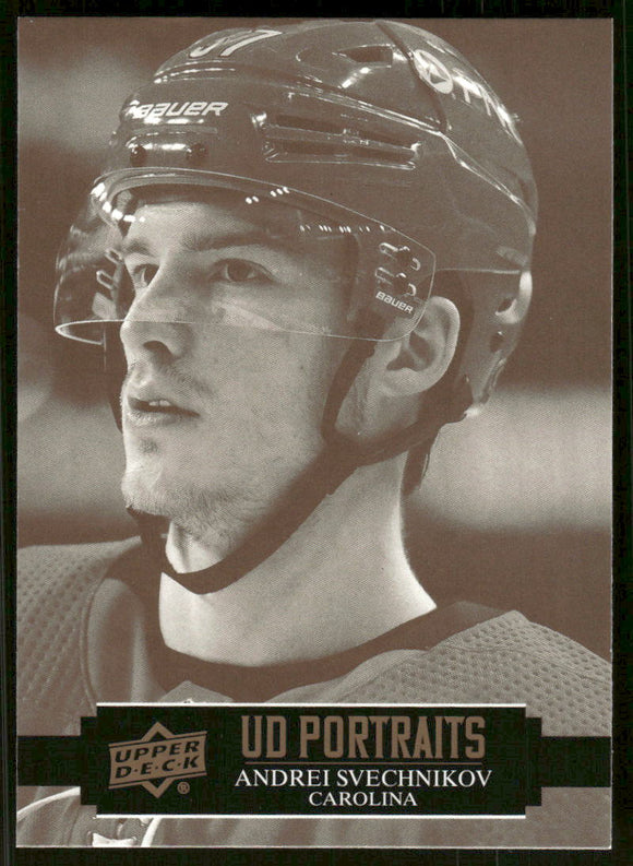 2021-22 Upper Deck Portraits #P9 Andrei Svechnikov