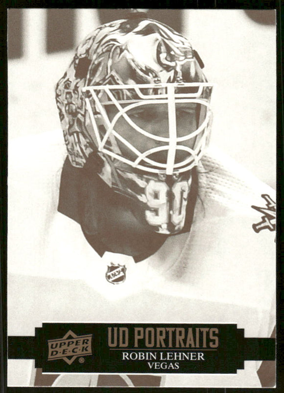 2021-22 Upper Deck Portraits #P13 Robin Lehner
