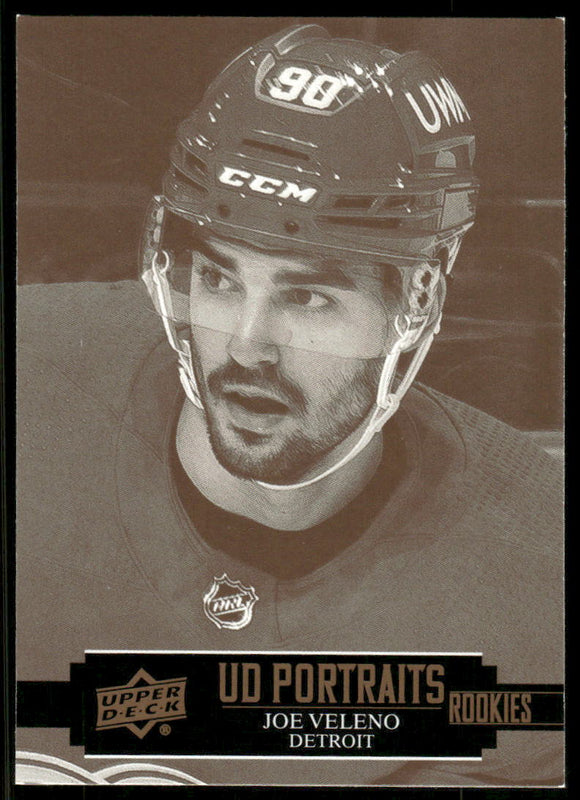 2021-22 Upper Deck Portraits #P33 Joe Veleno