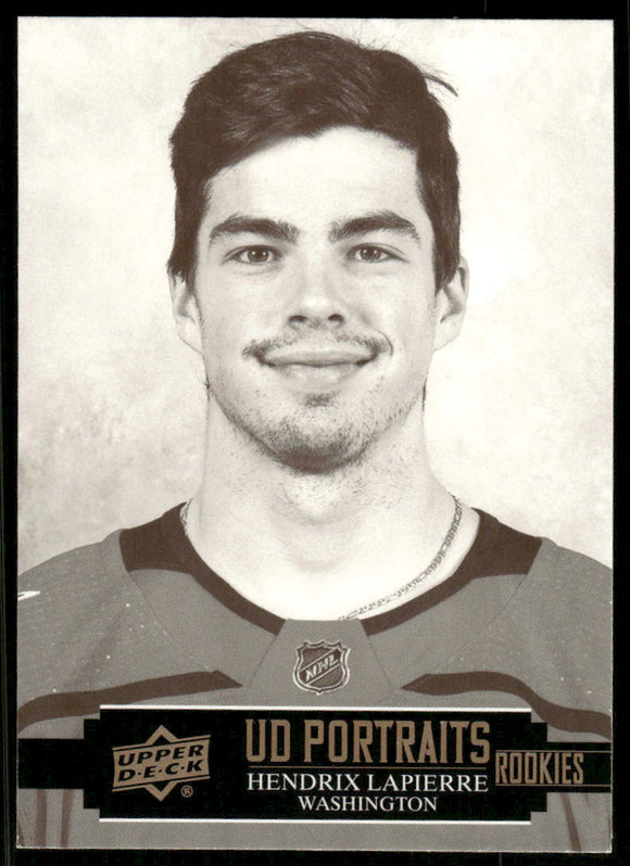 2021-22 Upper Deck Portraits #P43 Hendrix Lapierre