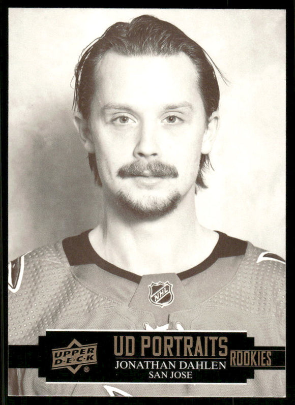 2021-22 Upper Deck Portraits #P47 Jonathan Dahlen