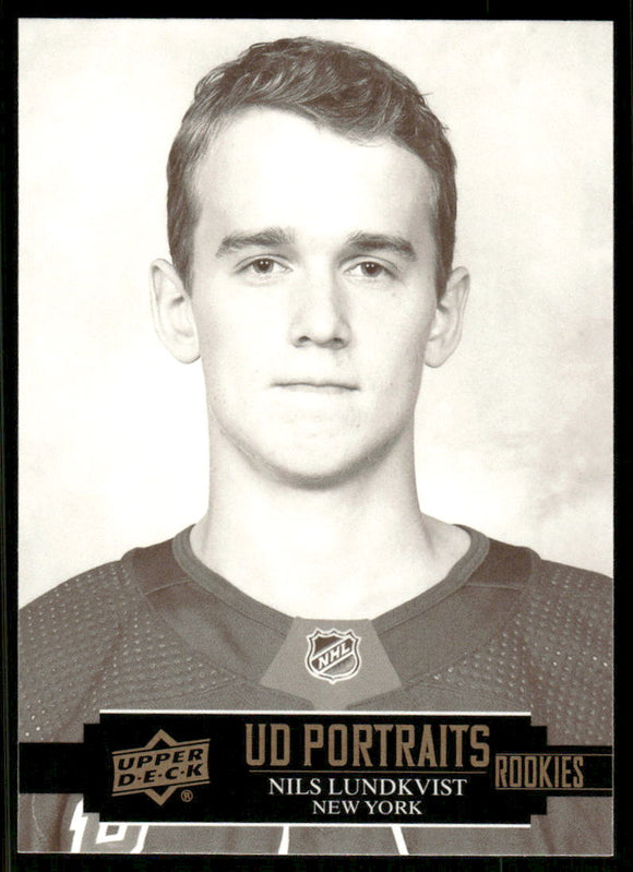 2021-22 Upper Deck Portraits #P48 Nils Lundkvist