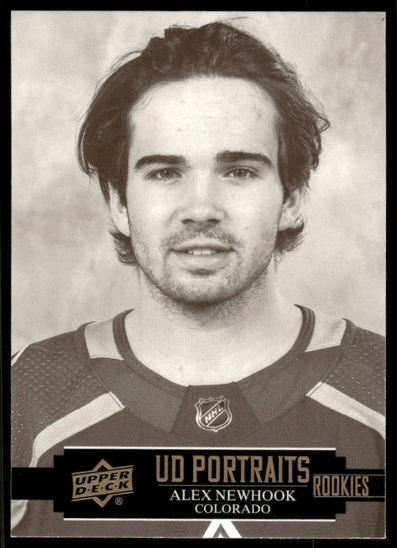 2021-22 Upper Deck Portraits #P52 Alex Newhook