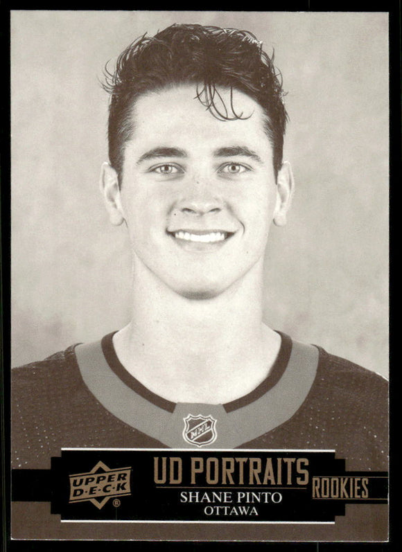 2021-22 Upper Deck Portraits #P53 Shane Pinto