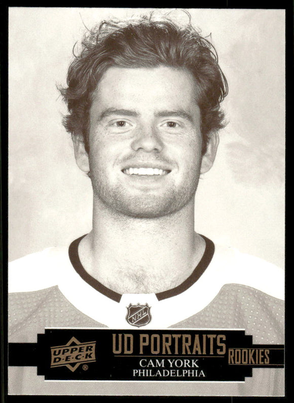 2021-22 Upper Deck Portraits #P54 Cam York