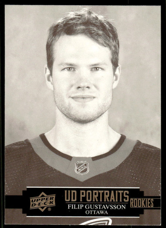 2021-22 Upper Deck Portraits #P55 Filip Gustavsson