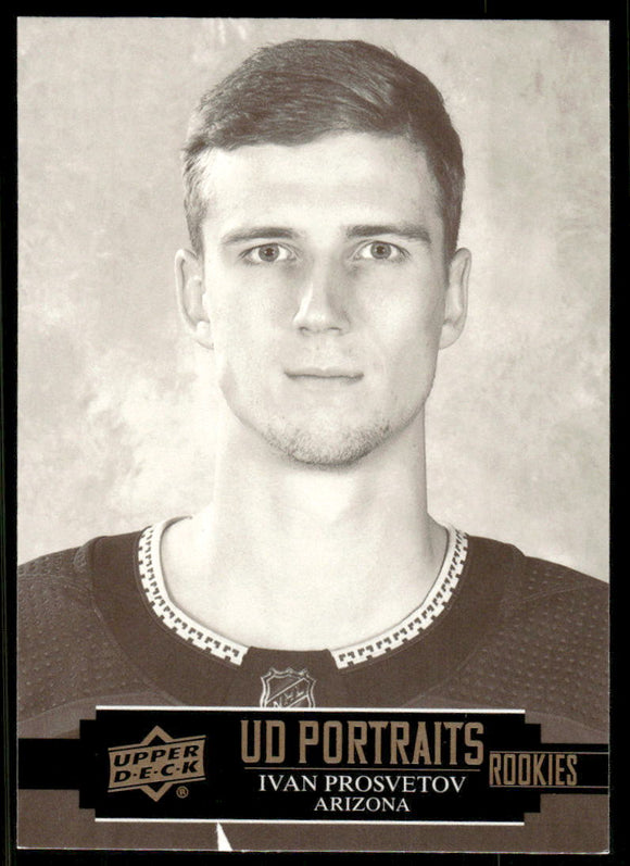 2021-22 Upper Deck Portraits #P58 Ivan Prosvetov