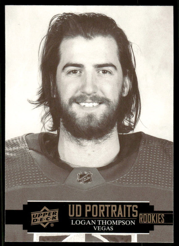 2021-22 Upper Deck Portraits #P60 Logan Thompson