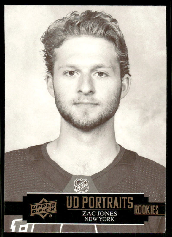 2021-22 Upper Deck Portraits #P62 Zac Jones