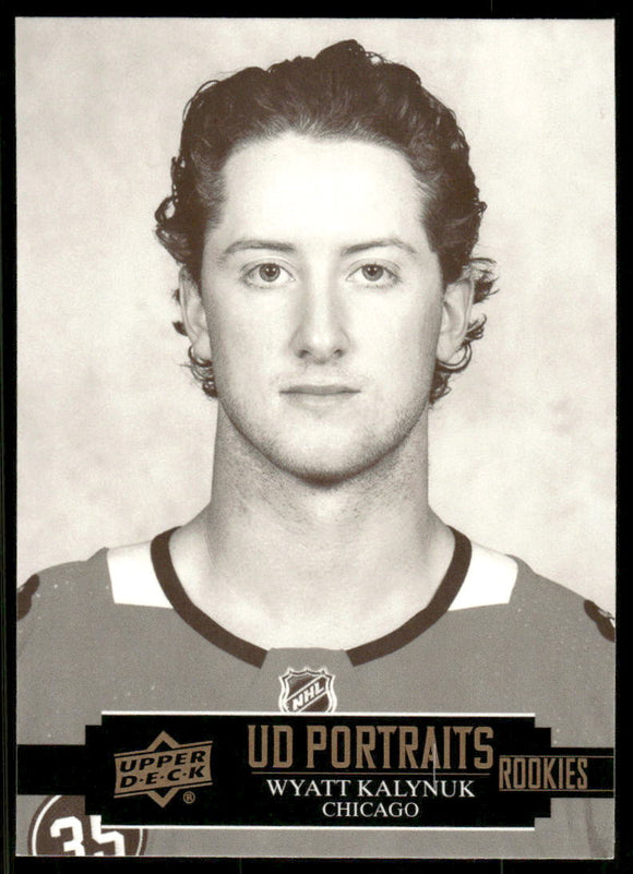 2021-22 Upper Deck Portraits #P63 Wyatt Kalynuk