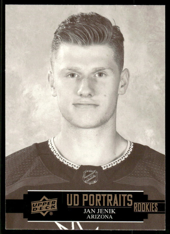 2021-22 Upper Deck Portraits #P64 Jan Jenik