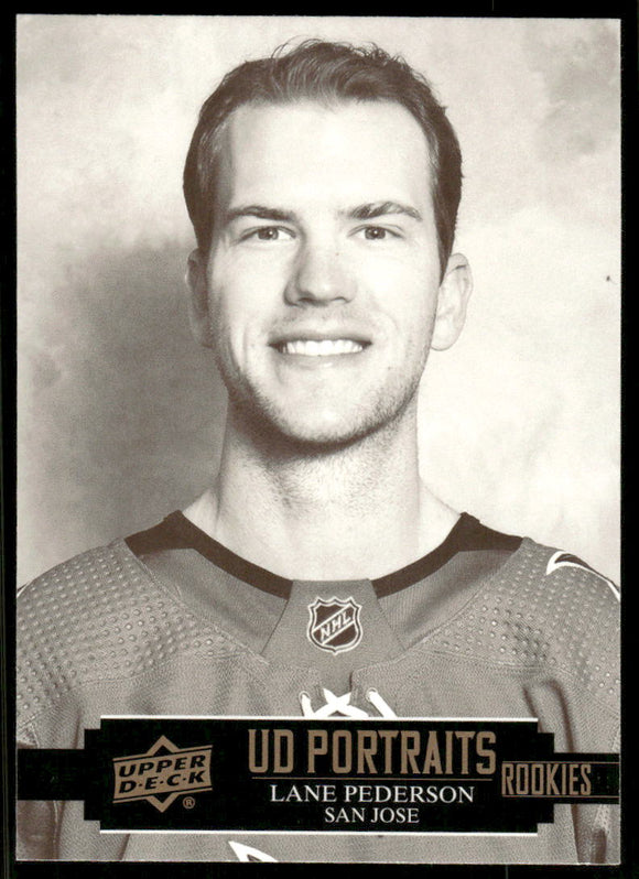 2021-22 Upper Deck Portraits #P66 Lane Pederson