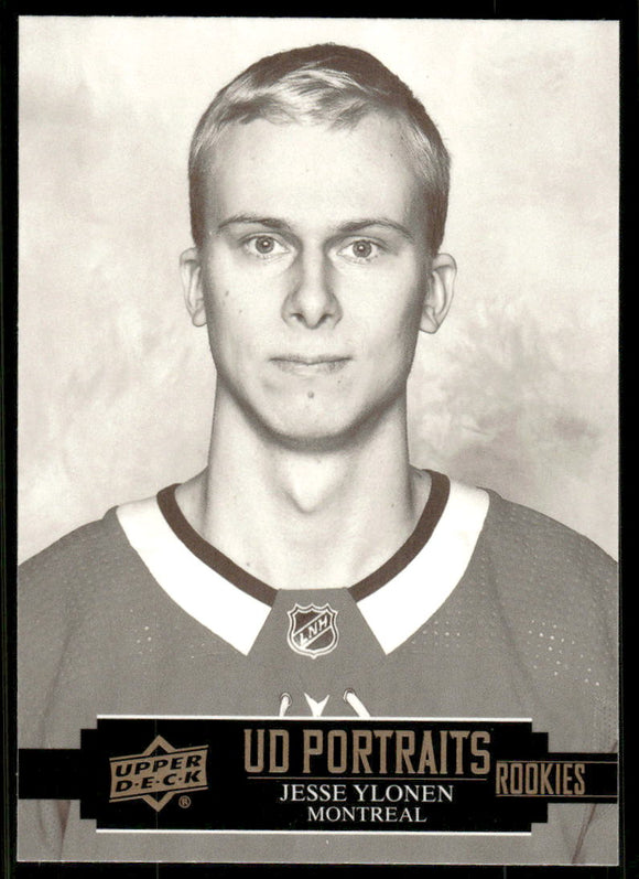 2021-22 Upper Deck Portraits #P67 Jesse Ylonen