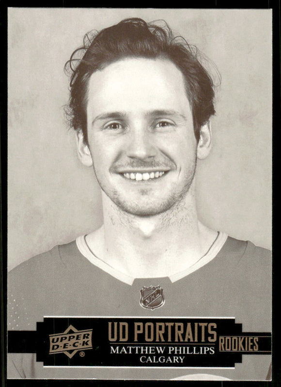 2021-22 Upper Deck Portraits #P68 Matthew Phillips