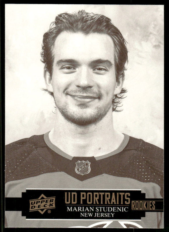2021-22 Upper Deck Portraits #P69 Marian Studenic