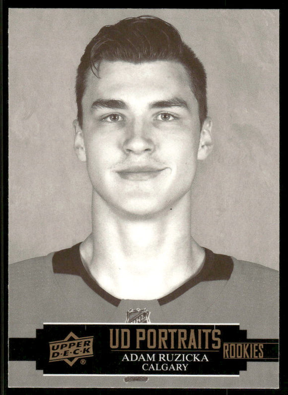 2021-22 Upper Deck Portraits #P70 Adam Ruzicka