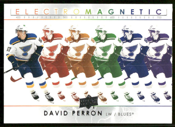 2021-22 Upper Deck Electromagnetic #EM4 David Perron