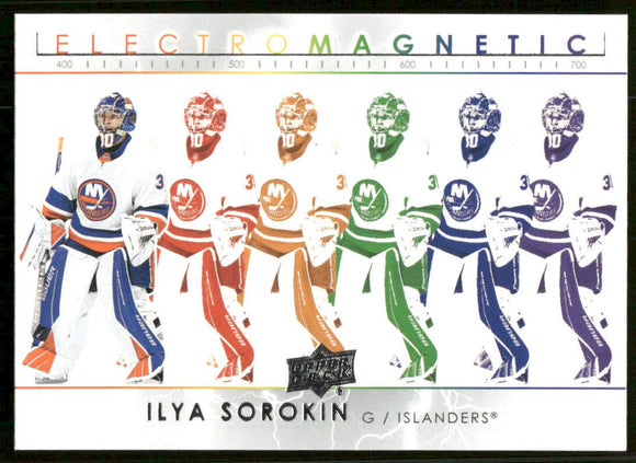 2021-22 Upper Deck Electromagnetic #EM8 Ilya Sorokin