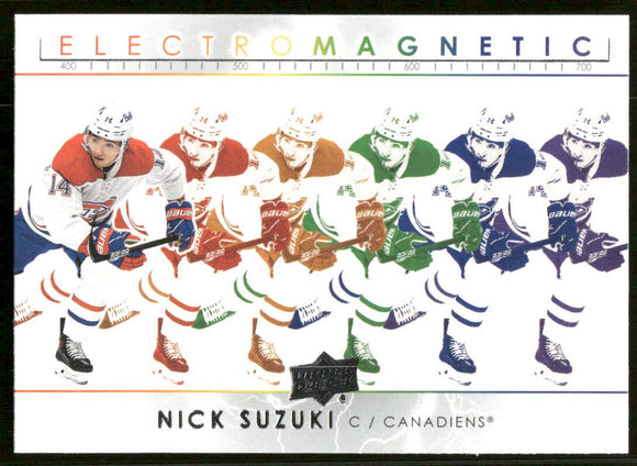 2021-22 Upper Deck Electromagnetic #EM13 Nick Suzuki
