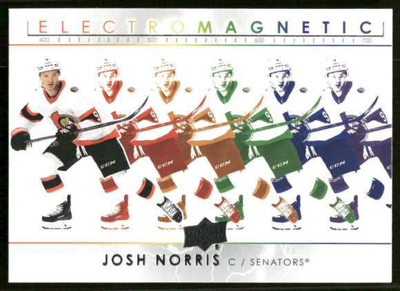 2021-22 Upper Deck Electromagnetic #EM14 Josh Norris