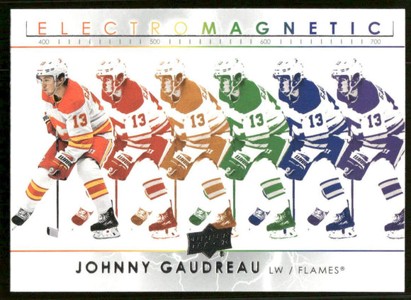 2021-22 Upper Deck Electromagnetic #EM15 Johnny Gaudreau
