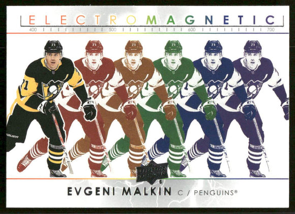 2021-22 Upper Deck Electromagnetic #EM16 Evgeni Malkin