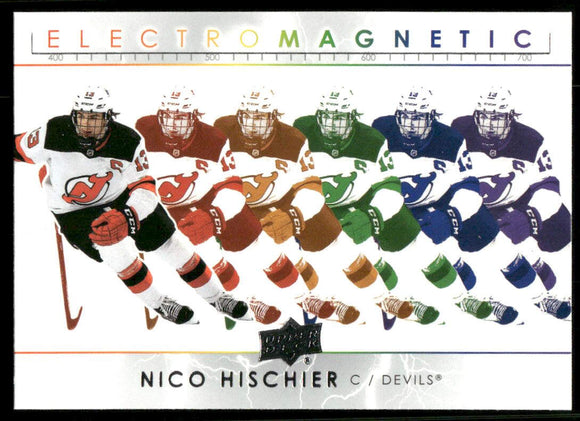 2021-22 Upper Deck Electromagnetic #EM17 Nico Hischier