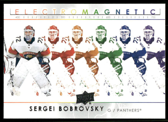 2021-22 Upper Deck Electromagnetic #EM21 Sergei Bobrovsky
