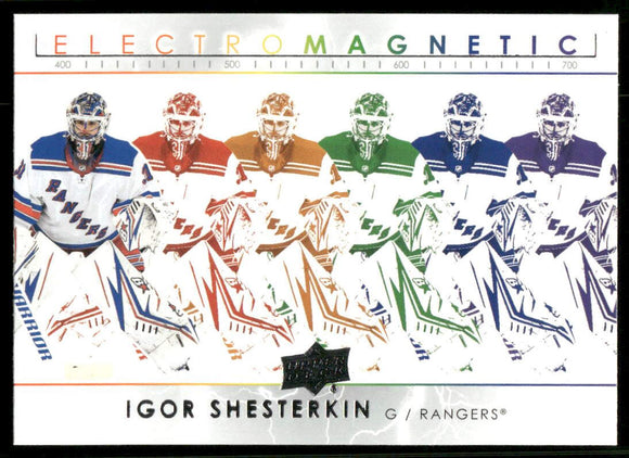 2021-22 Upper Deck Electromagnetic #EM23 Igor Shesterkin