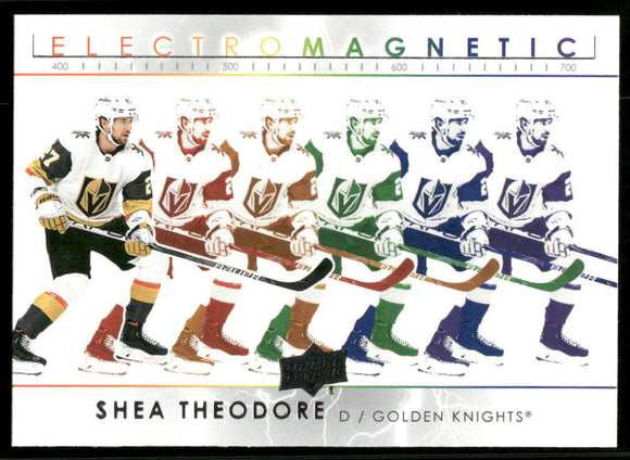 2021-22 Upper Deck Electromagnetic #EM26 Shea Theodore