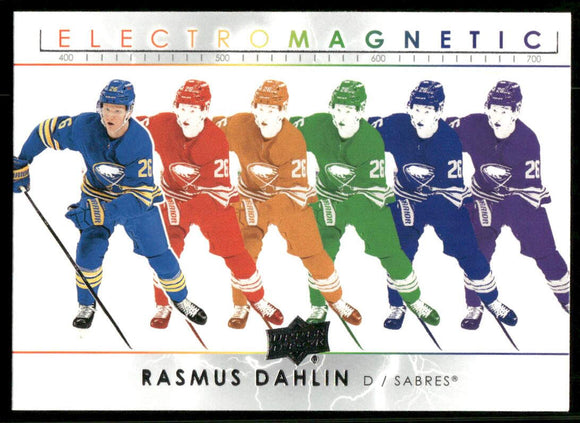 2021-22 Upper Deck Electromagnetic #EM27 Rasmus Dahlin