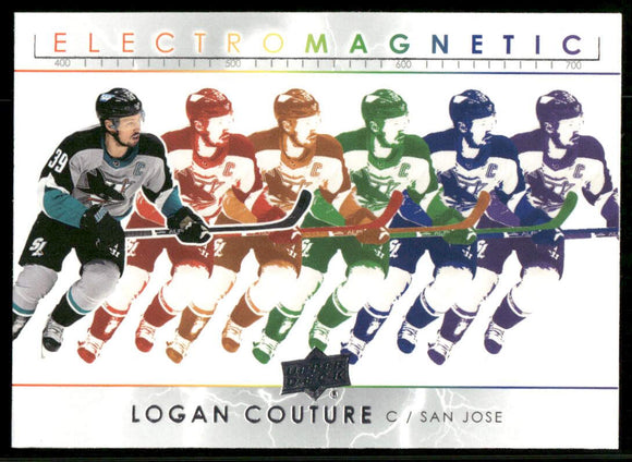 2021-22 Upper Deck Electromagnetic #EM28 Logan Couture