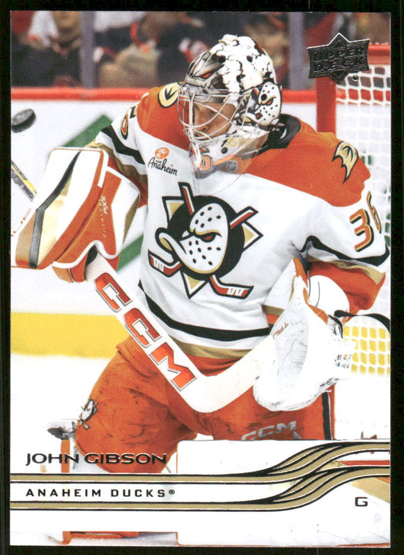 2025-26 Upper Deck #5 John Gibson